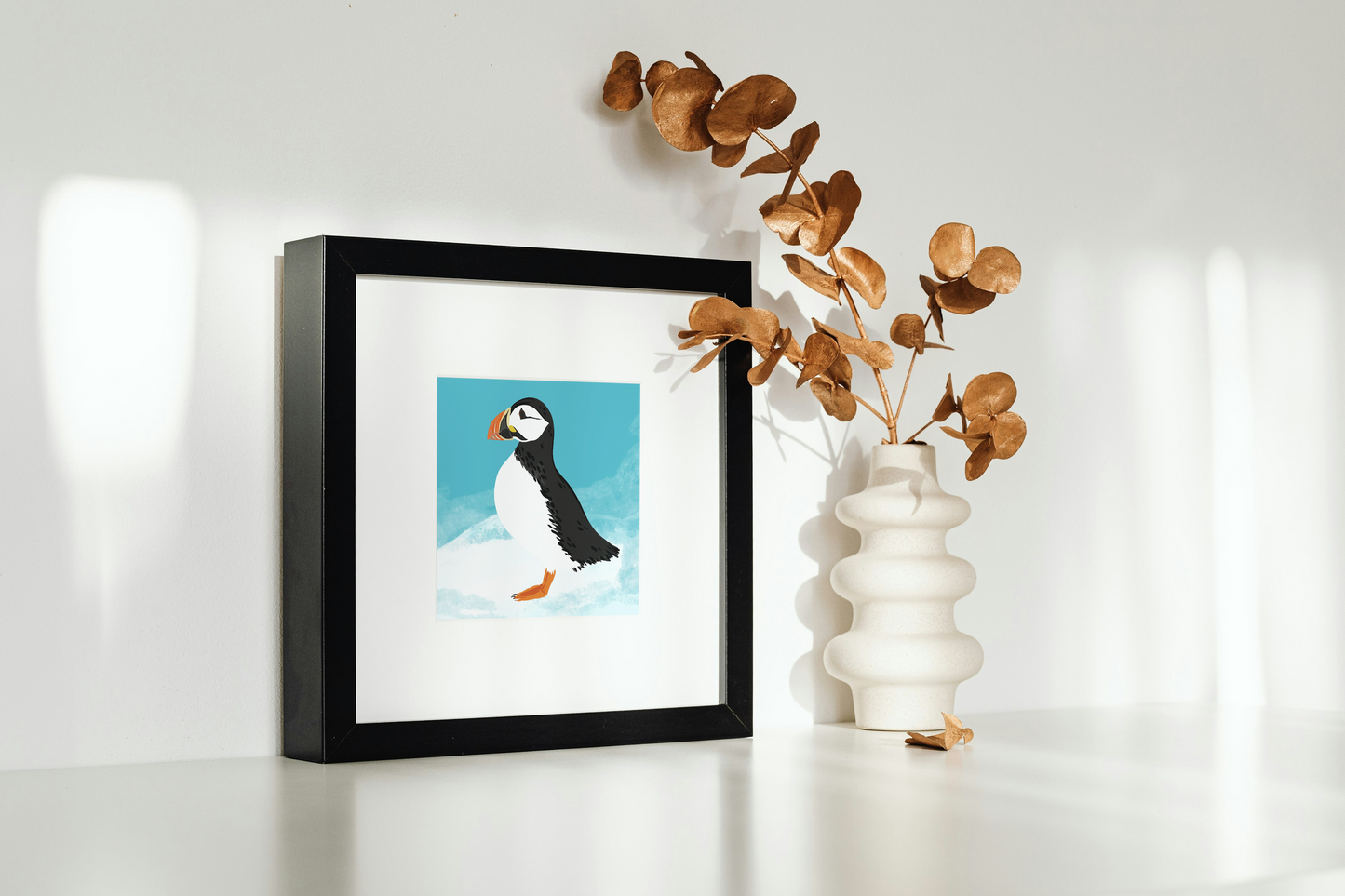 Puffin Greetings Card