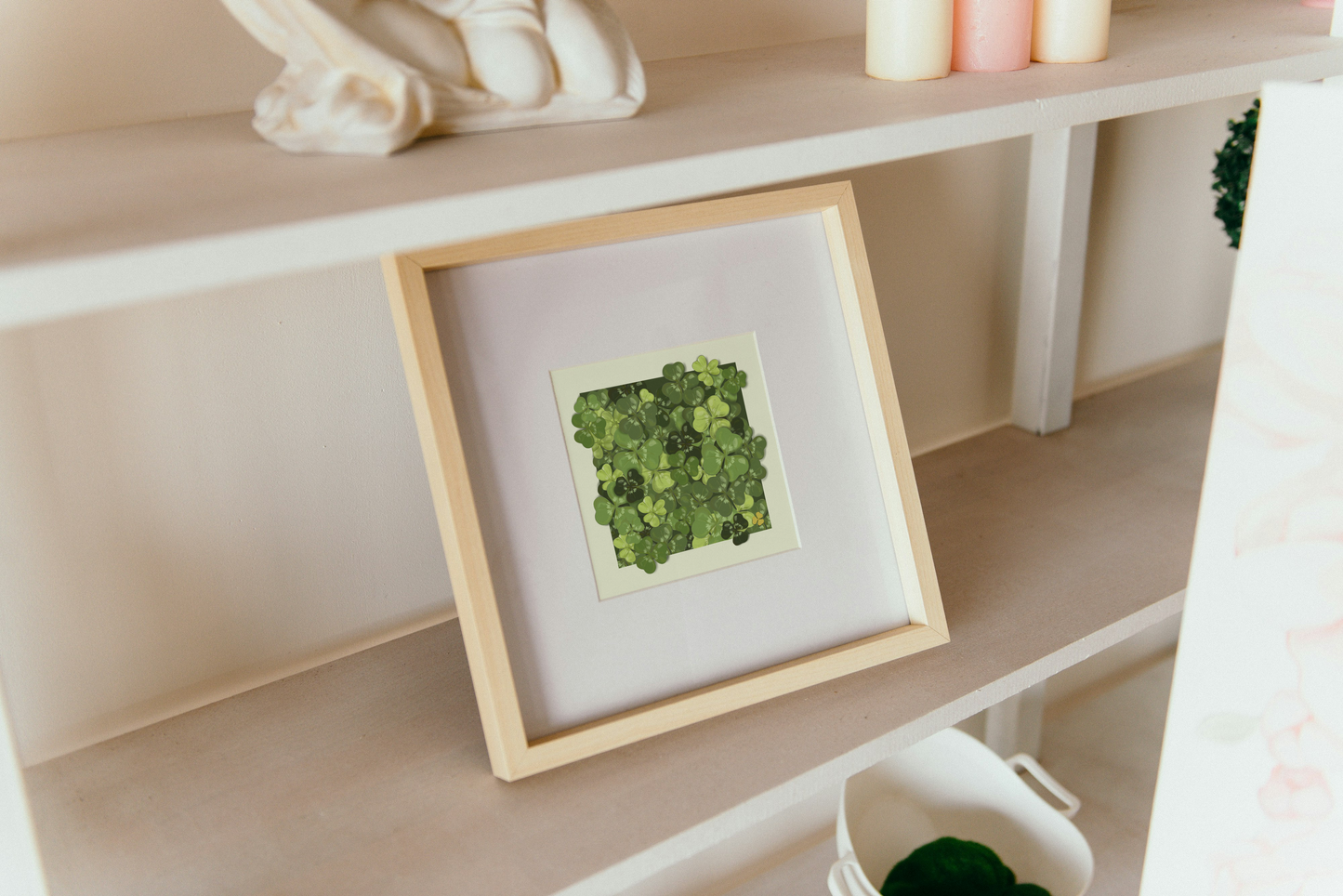 Clover Greetings Card