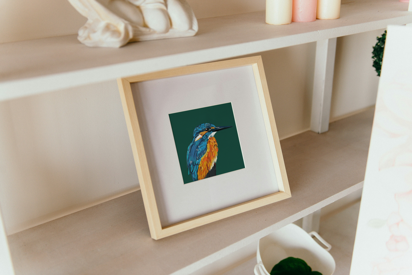 Kingfisher Greetings Card