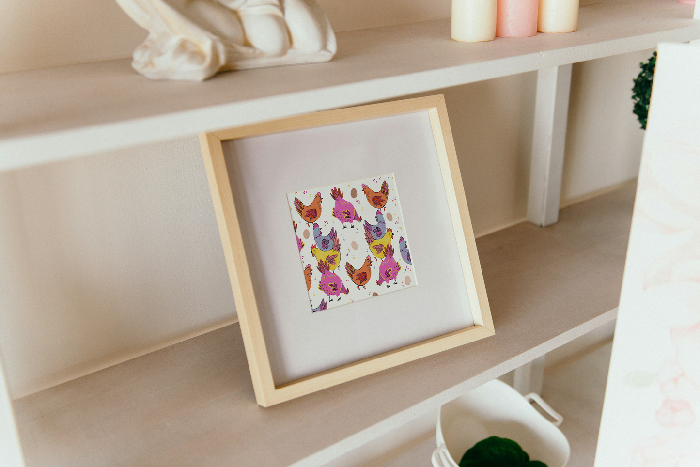 Hen Greetings Card