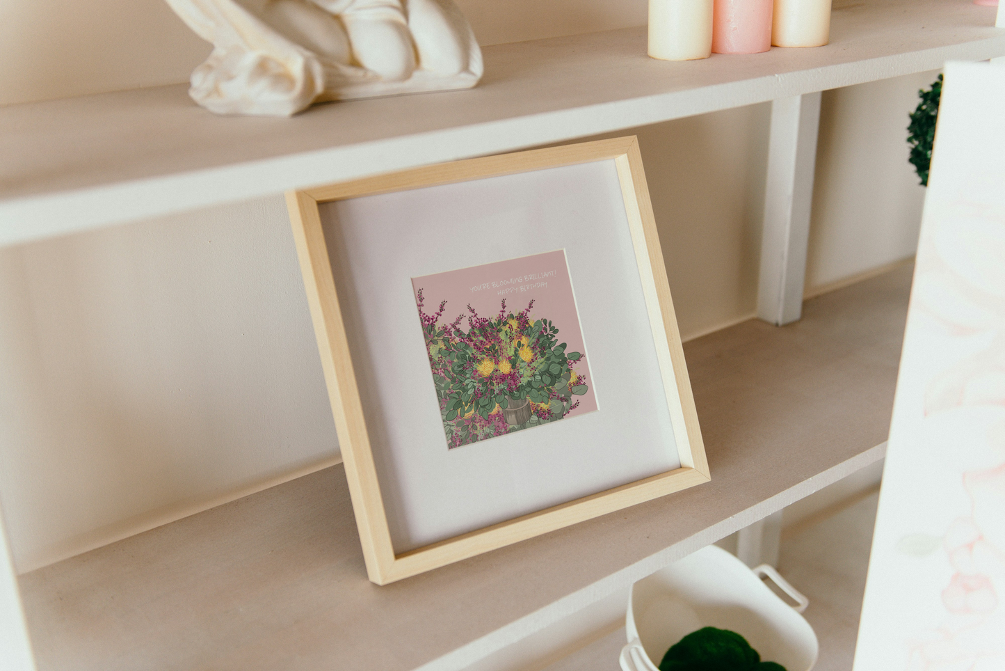 Blooming Brilliant Birthday Greetings Card