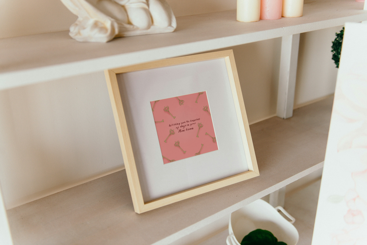 Key New Home Greetings Card