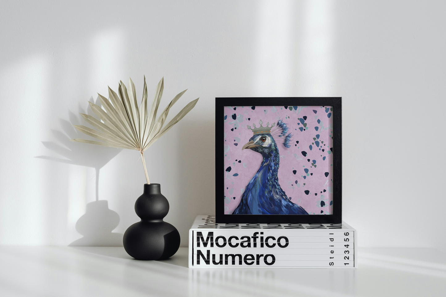 Peacock Greetings Card