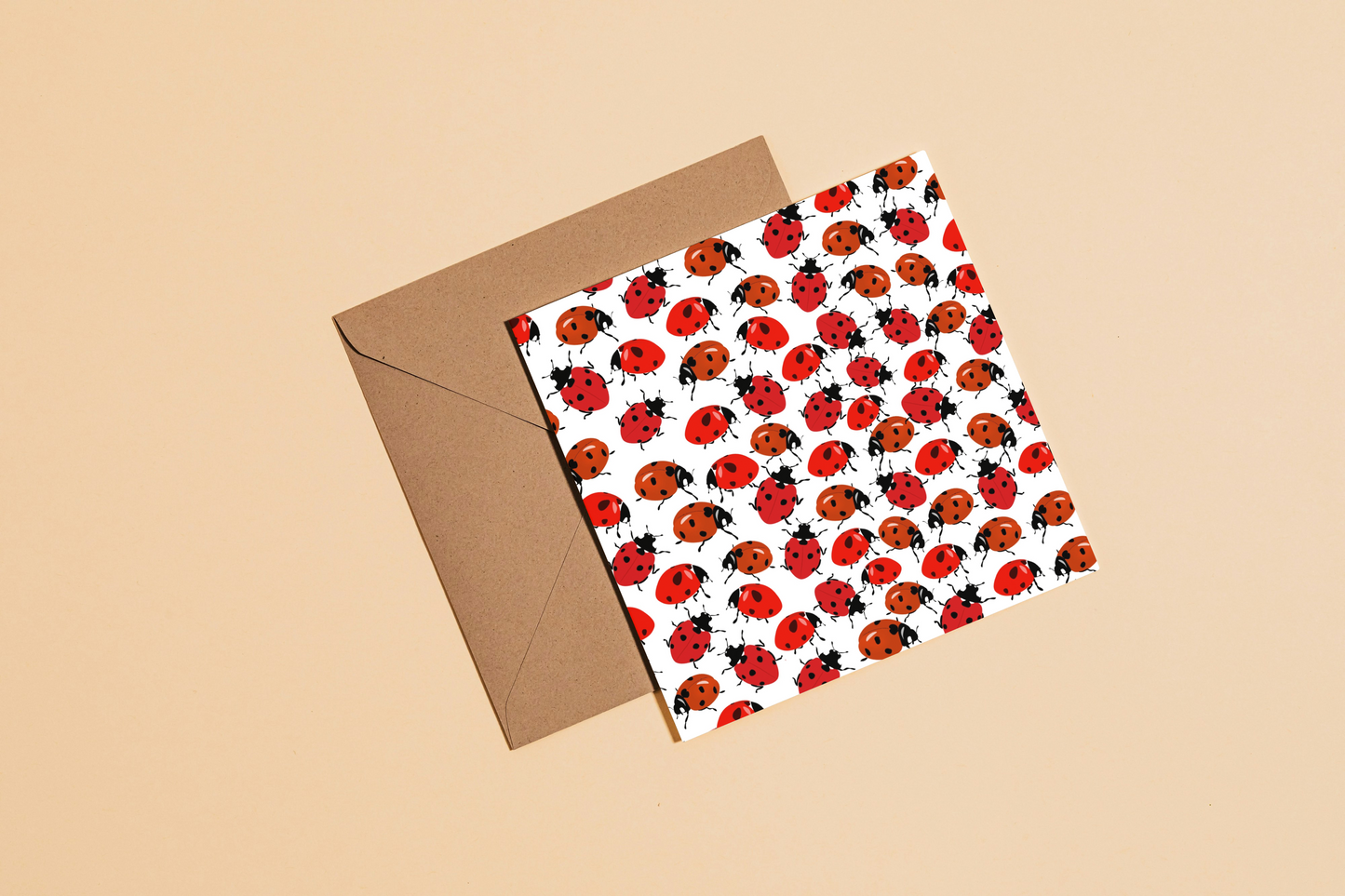Ladybird Greetings Card
