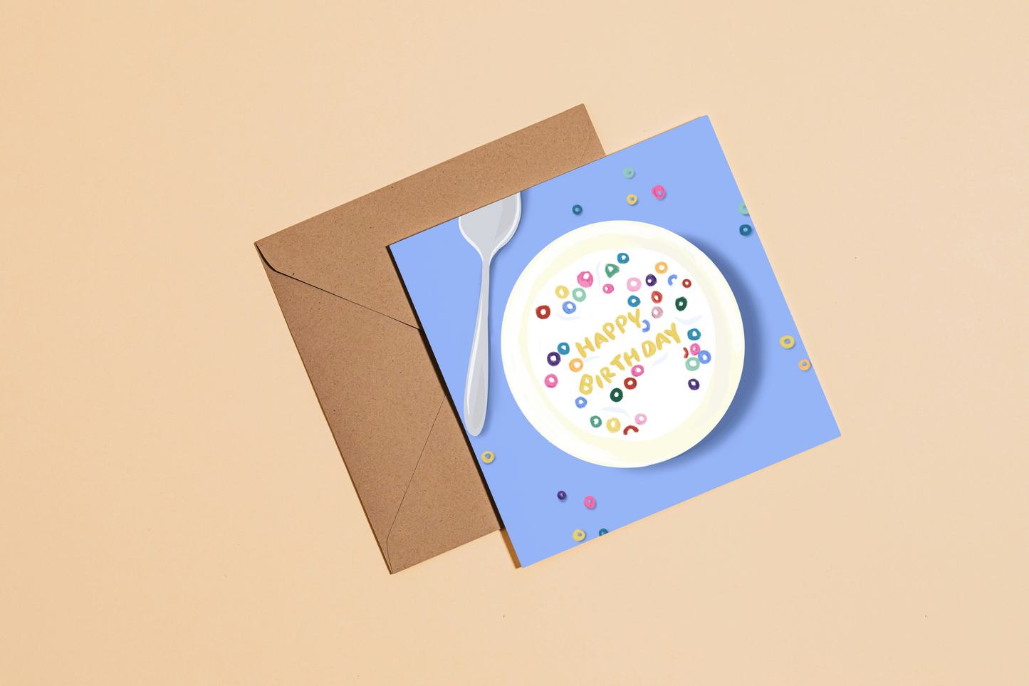Cereal Birthday Greetings Card