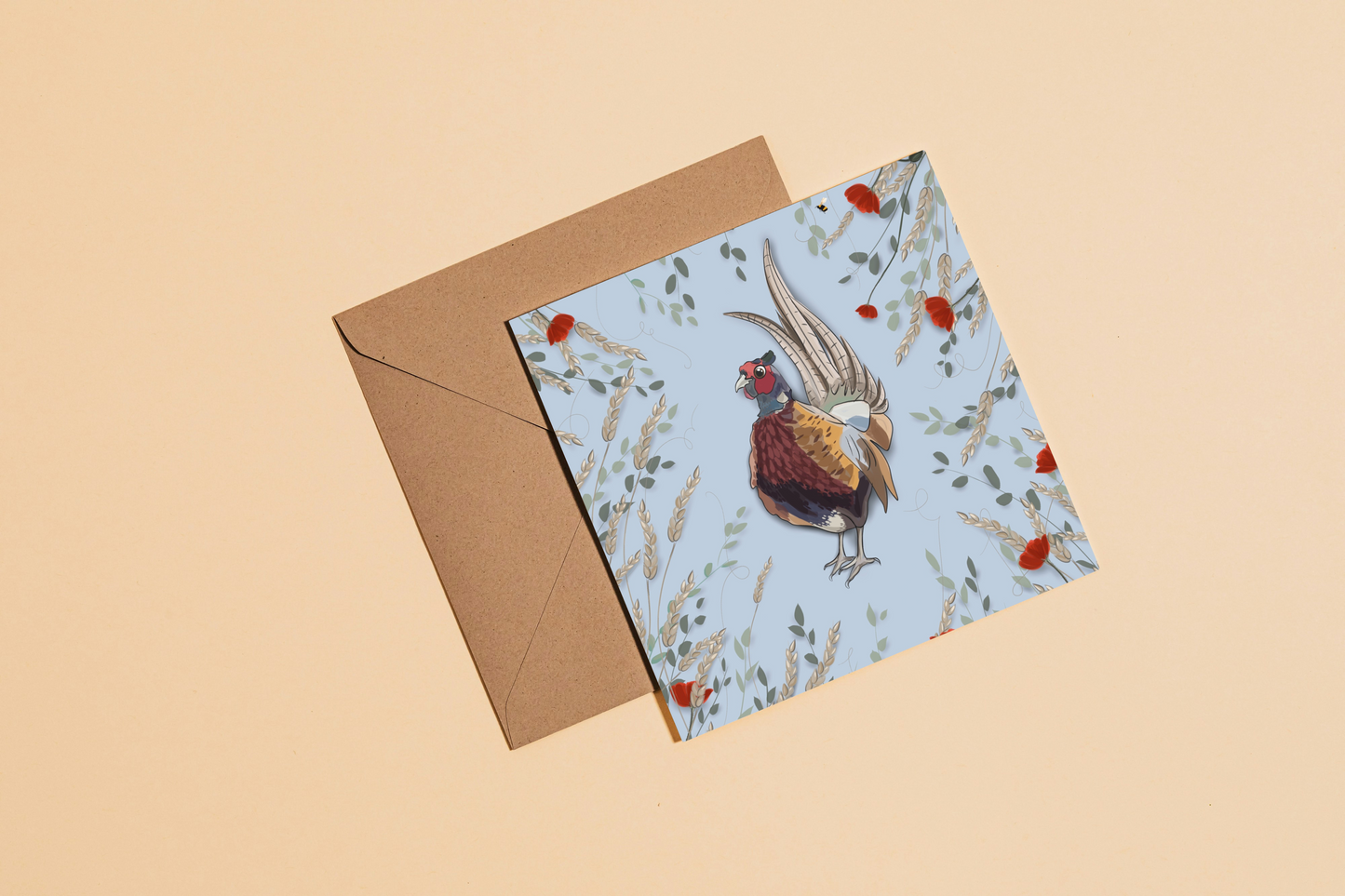 Pheasant Greetings Card