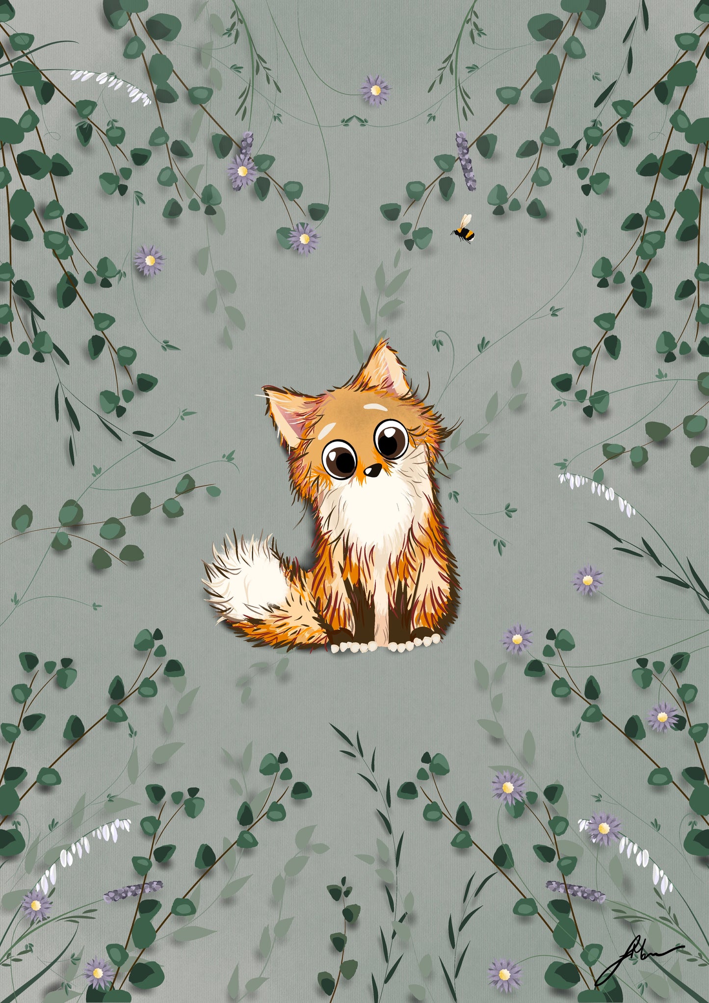 FOX FINE ART PRINT