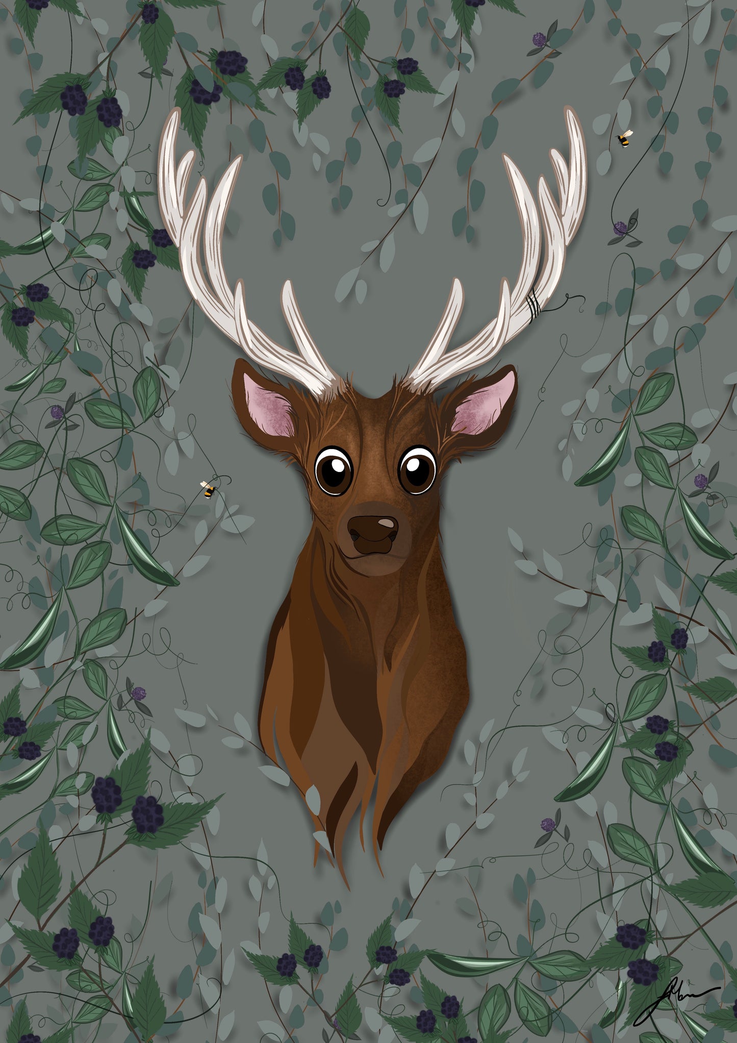 STAG FINE ART PRINT