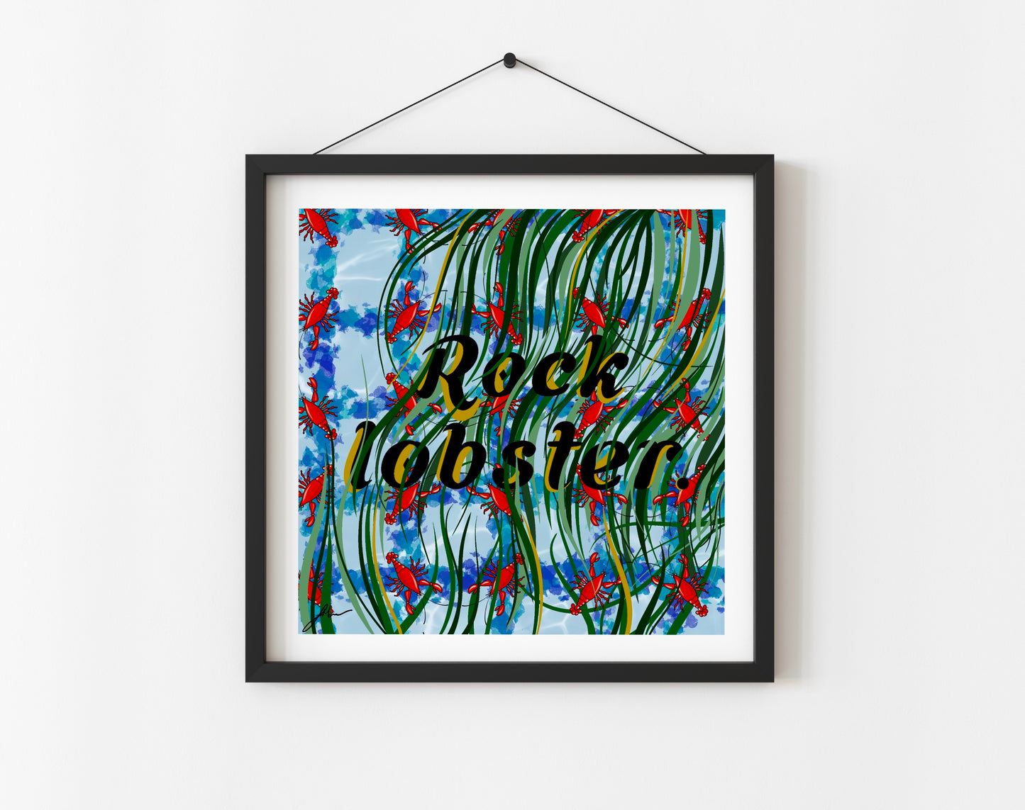 ROCK LOBSTER FINE ART PRINT