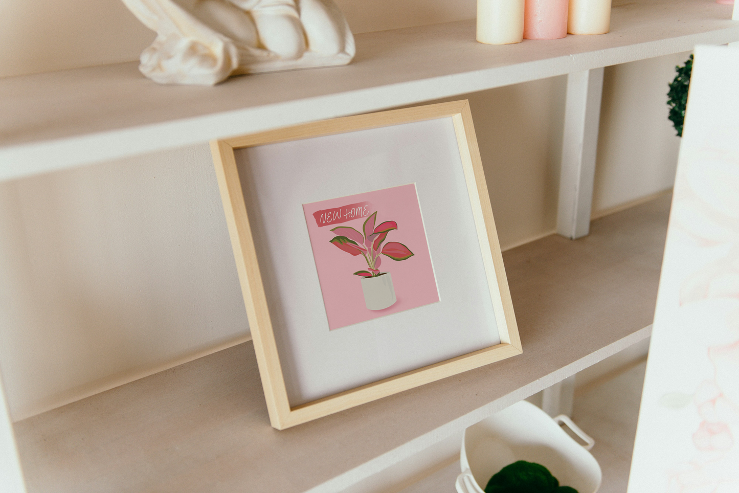 Plant New Home Greetings Card