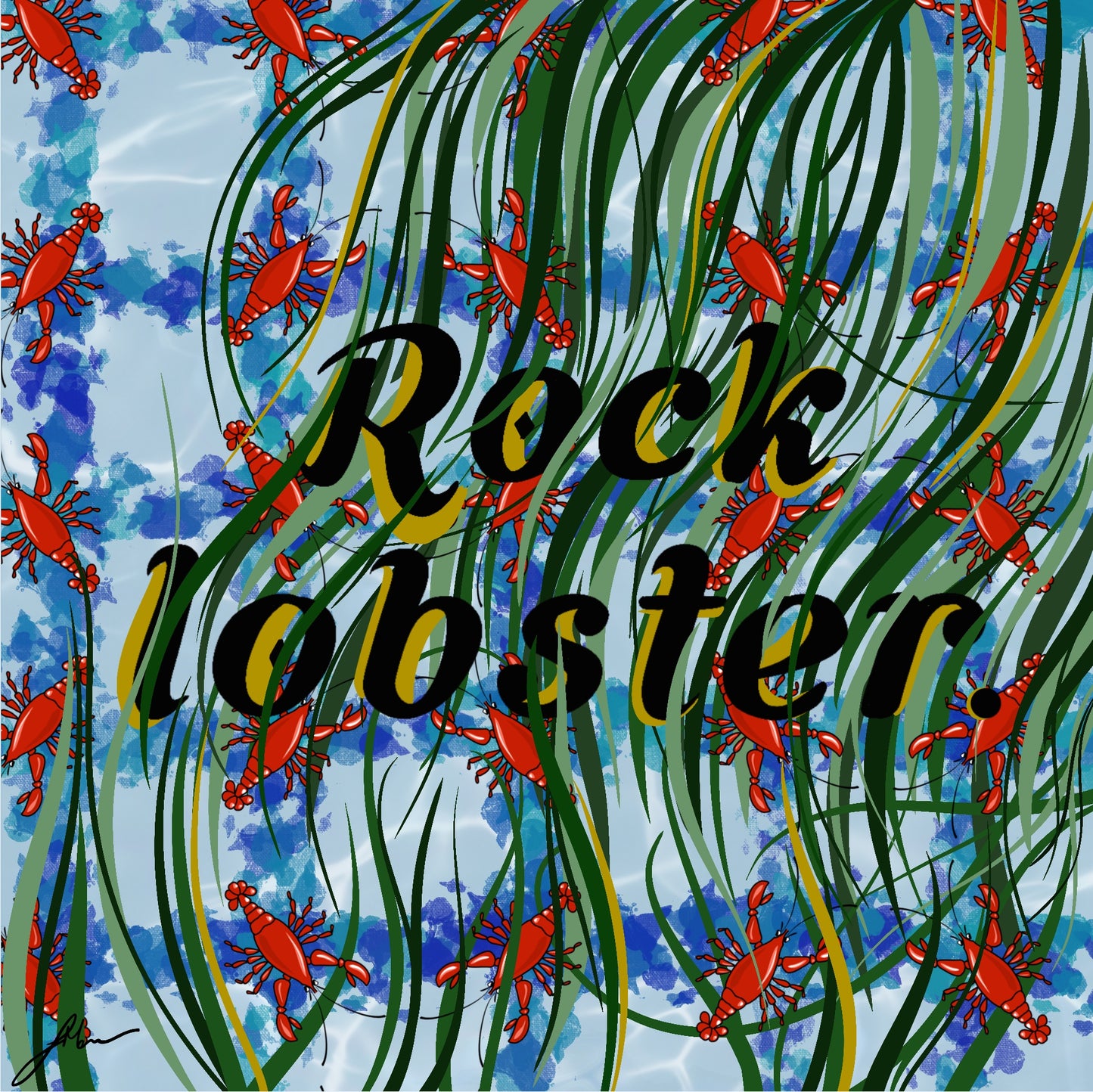 ROCK LOBSTER FINE ART PRINT