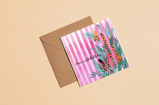 Wild Birthday Greetings Card