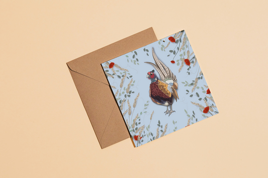Pheasant Greetings Card