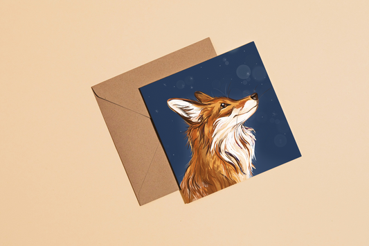 Fox Greetings Card