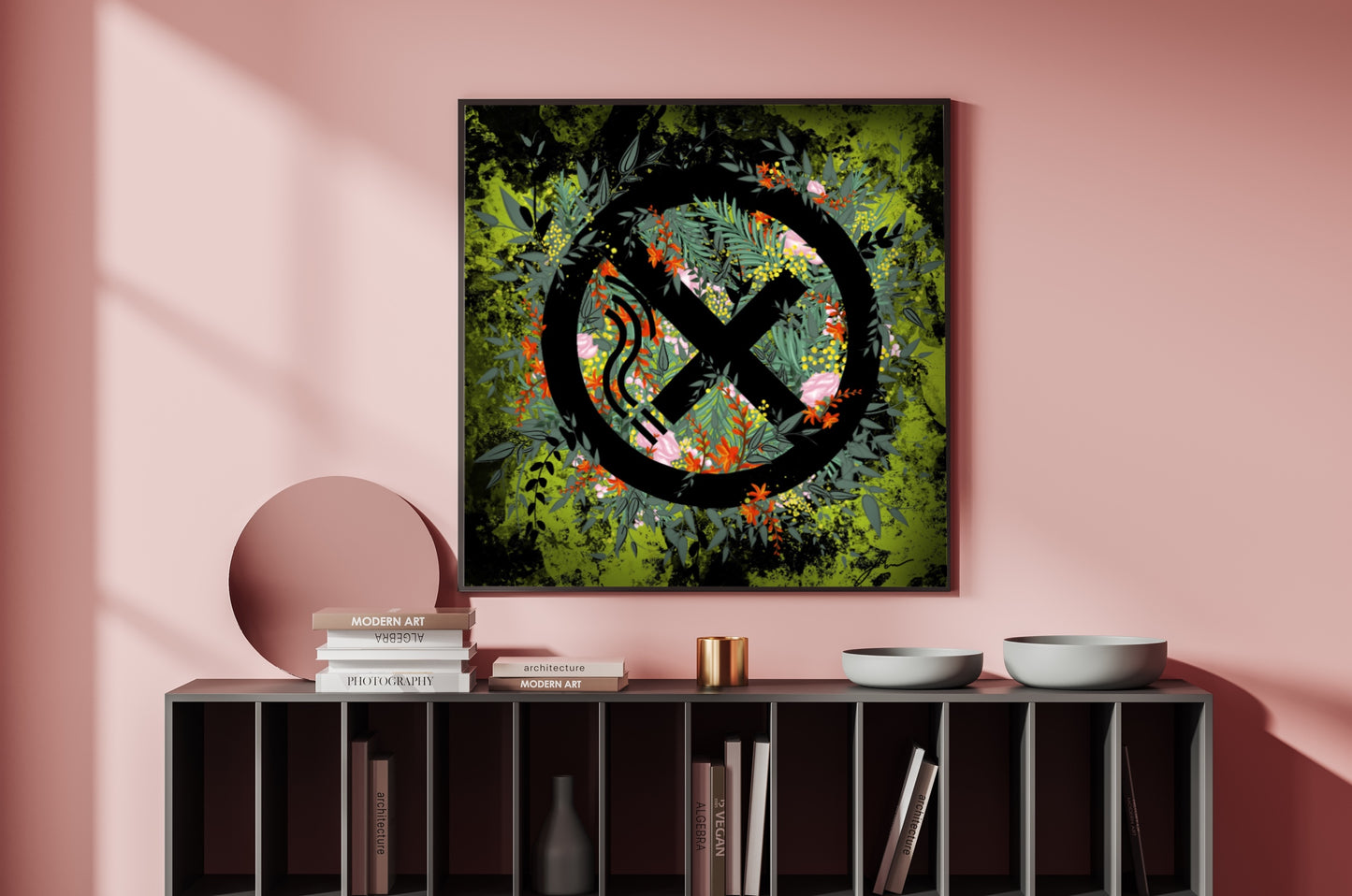 NO SMOKING FINE ART PRINT