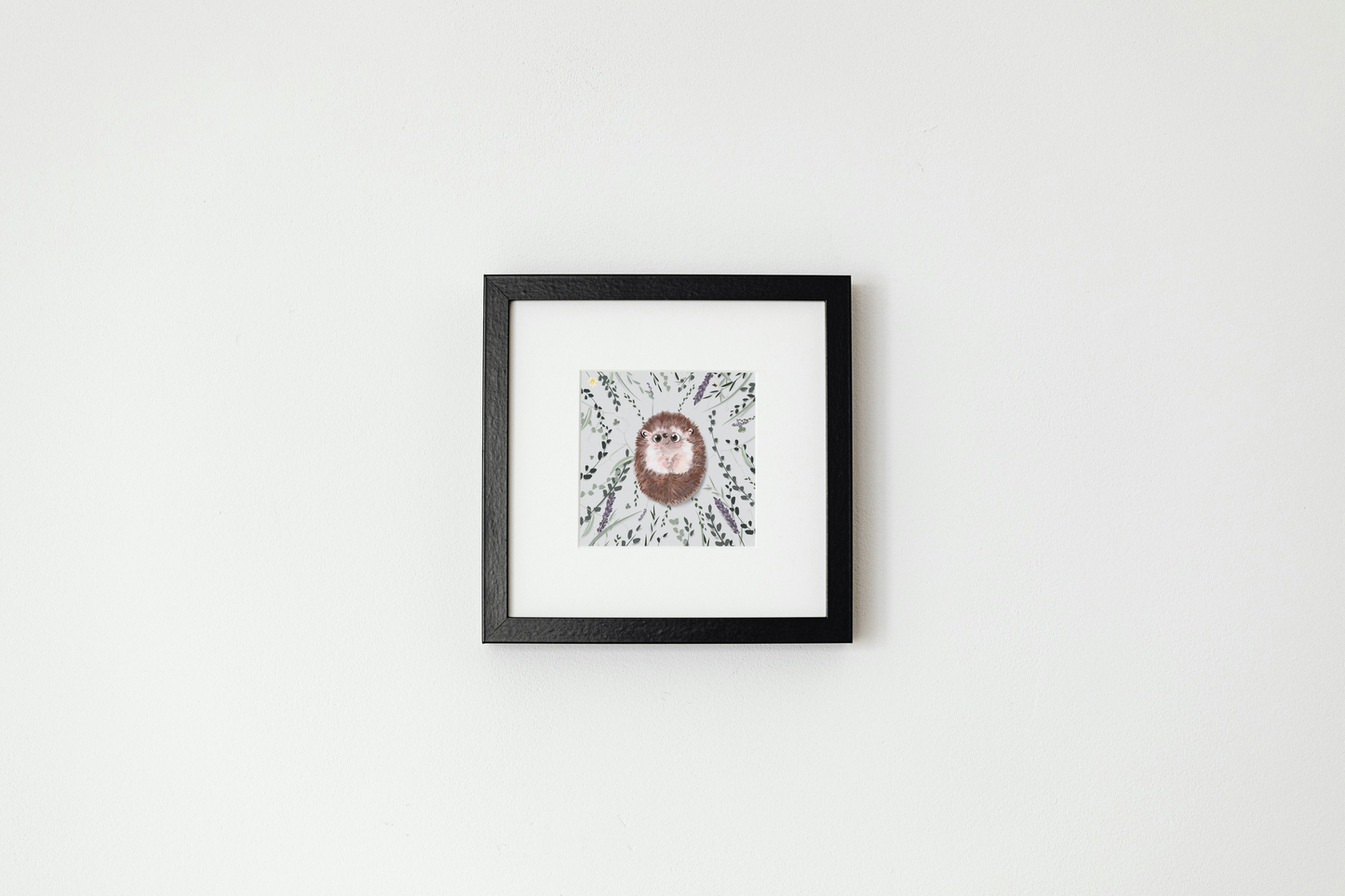 Happy Hedgehog Greetings Card