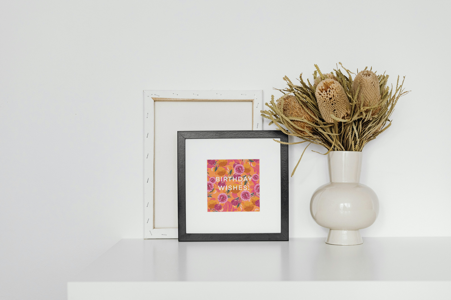 Floral Birthday Greetings Card